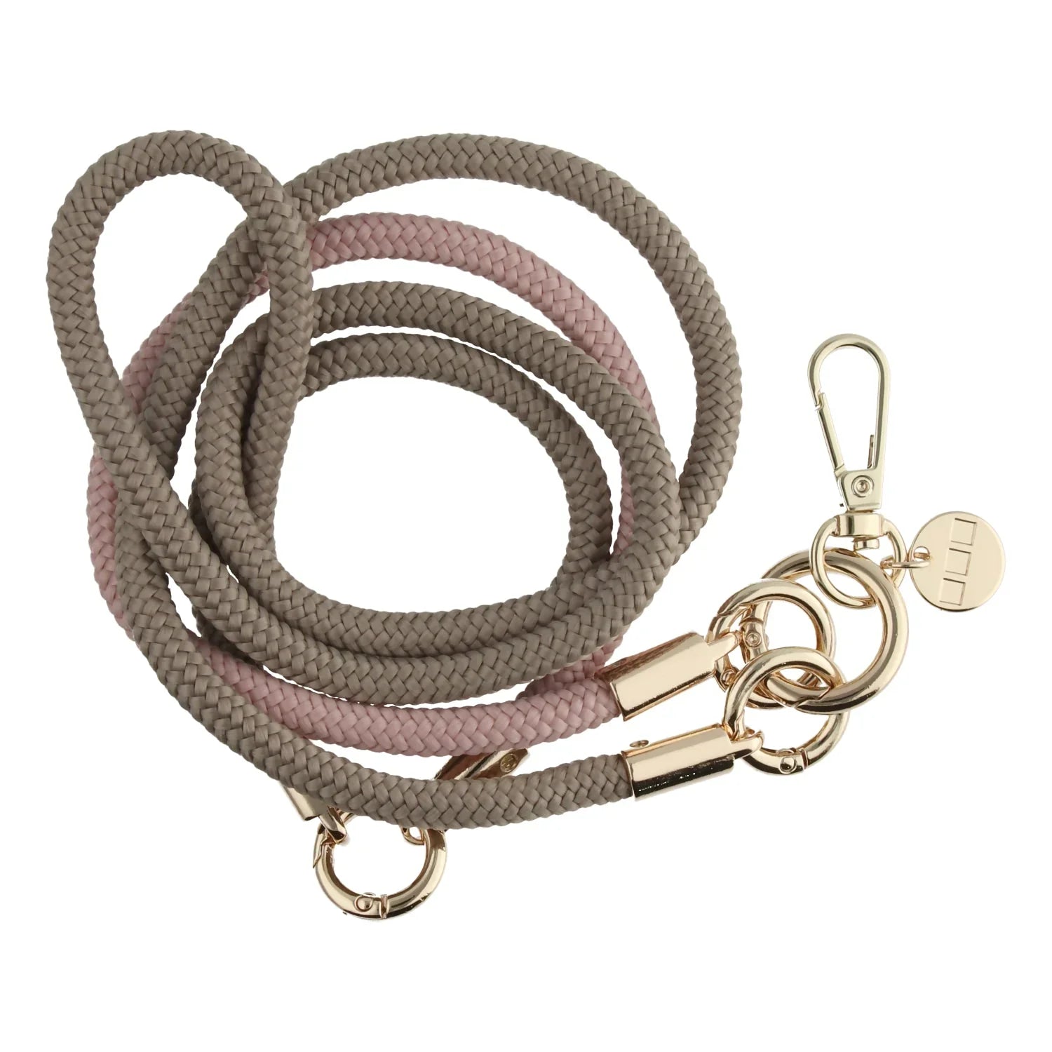 Handykette Flexicord - Beige Rose - Gold