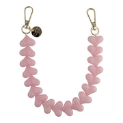 Handykette Heart - Babyrosa - Gold