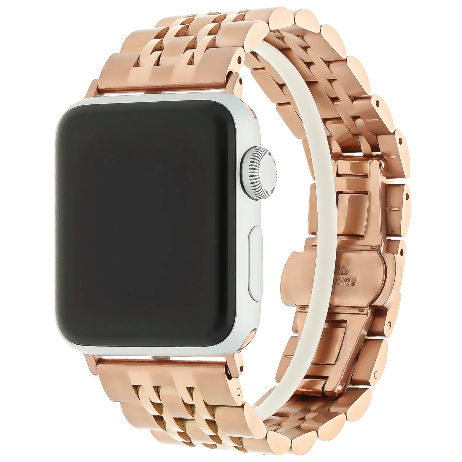 Apple Watch elegantes Gliederarmband – Stahl
