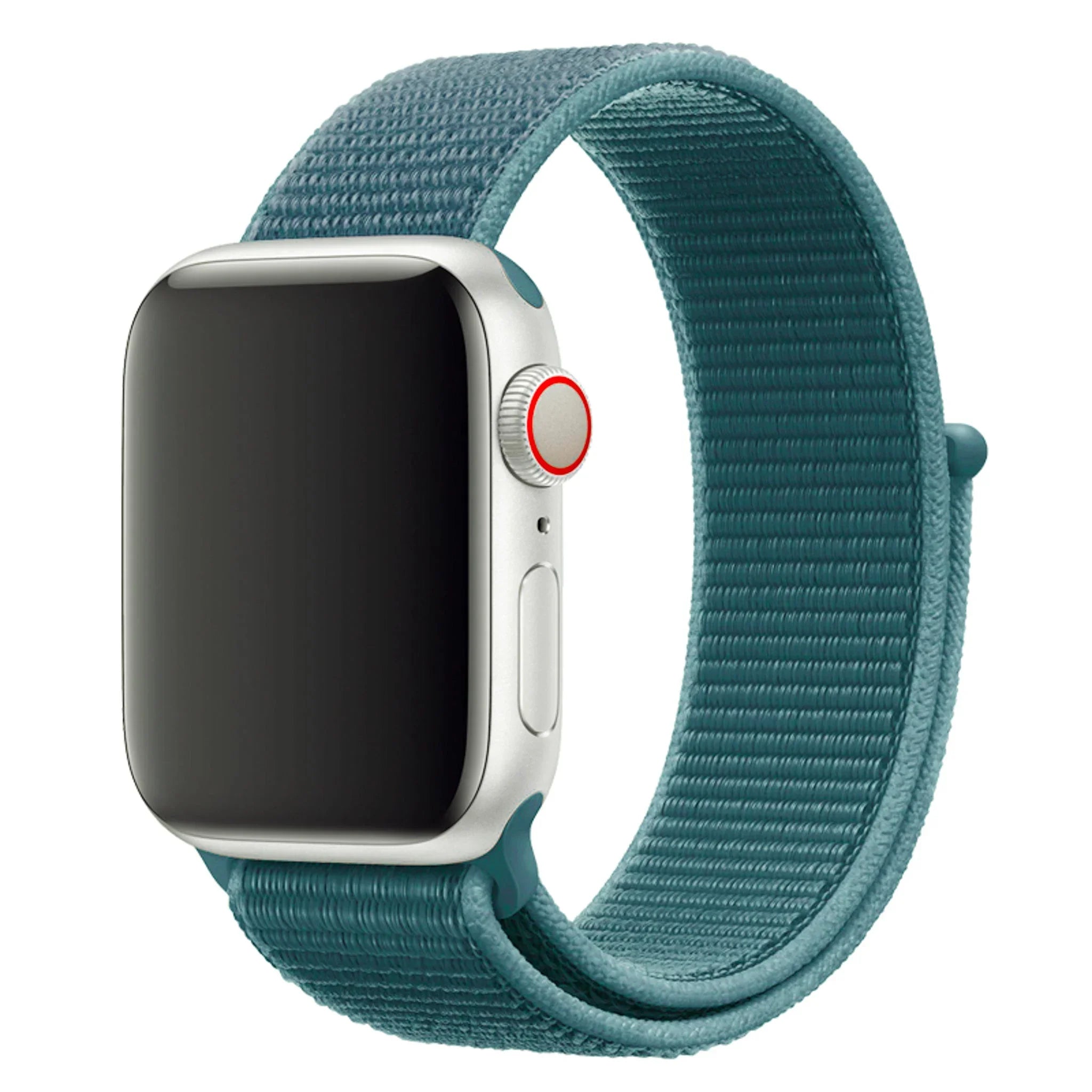 Apple Watch Armband – geflochten – Nylon – Tannengrün