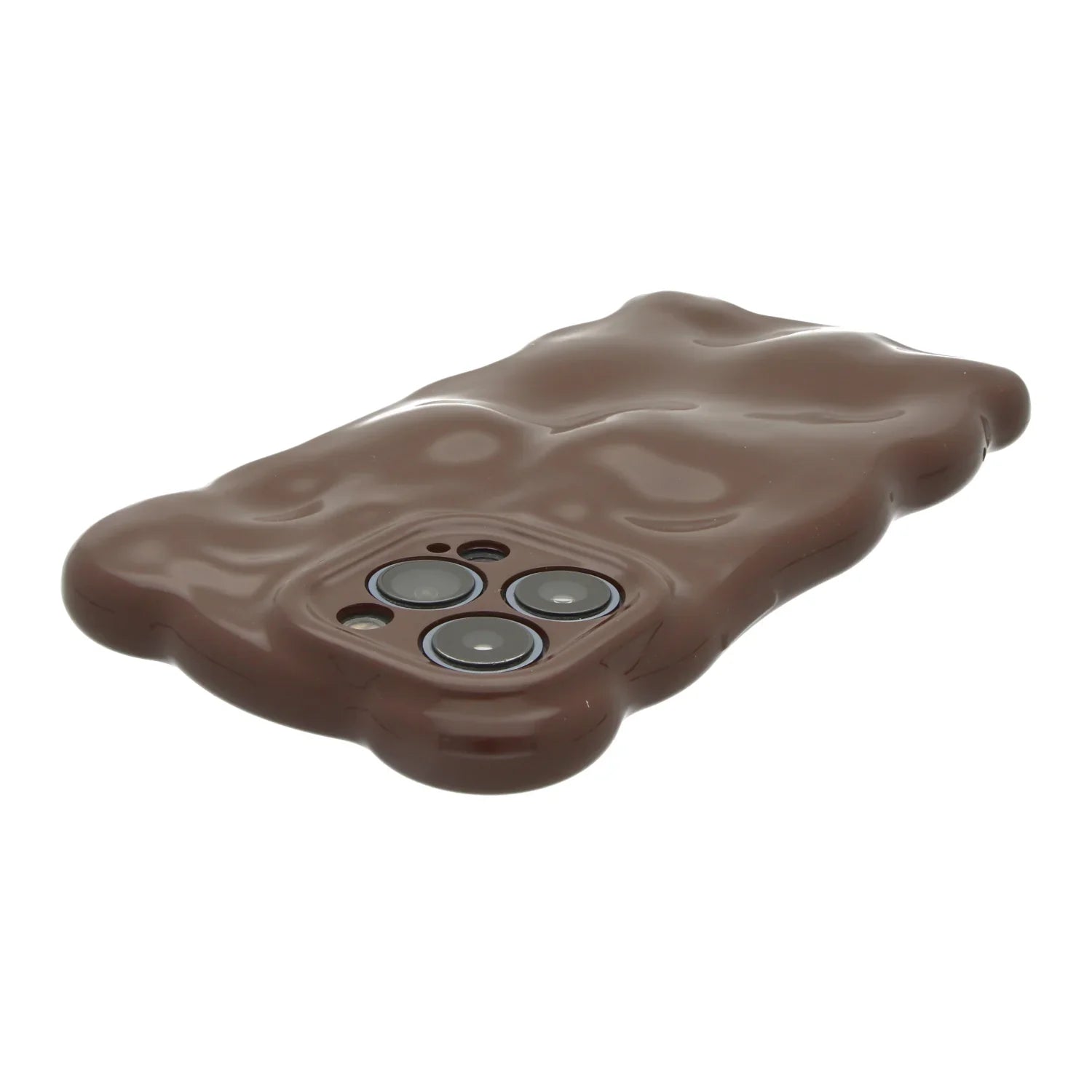 iPhone Hülle Bubble – dunkelbraun