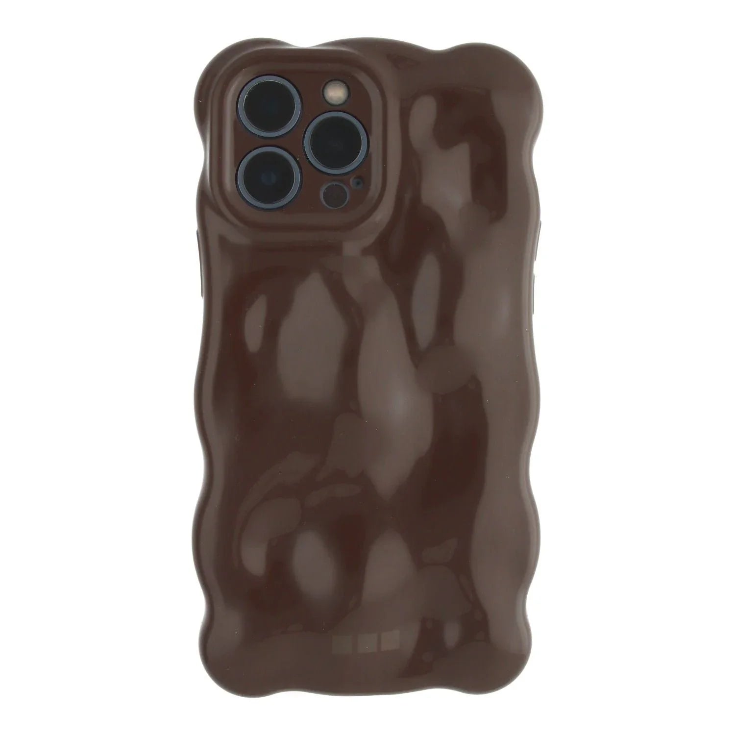 iPhone Hülle Bubble – dunkelbraun