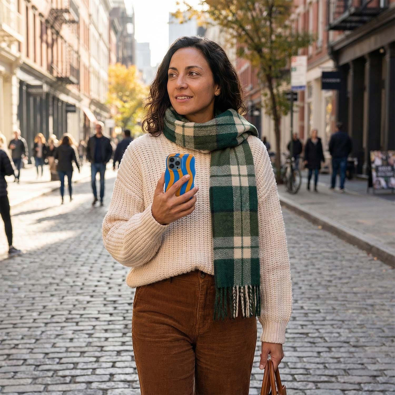 iPhone Hülle Candy – Blau Orange