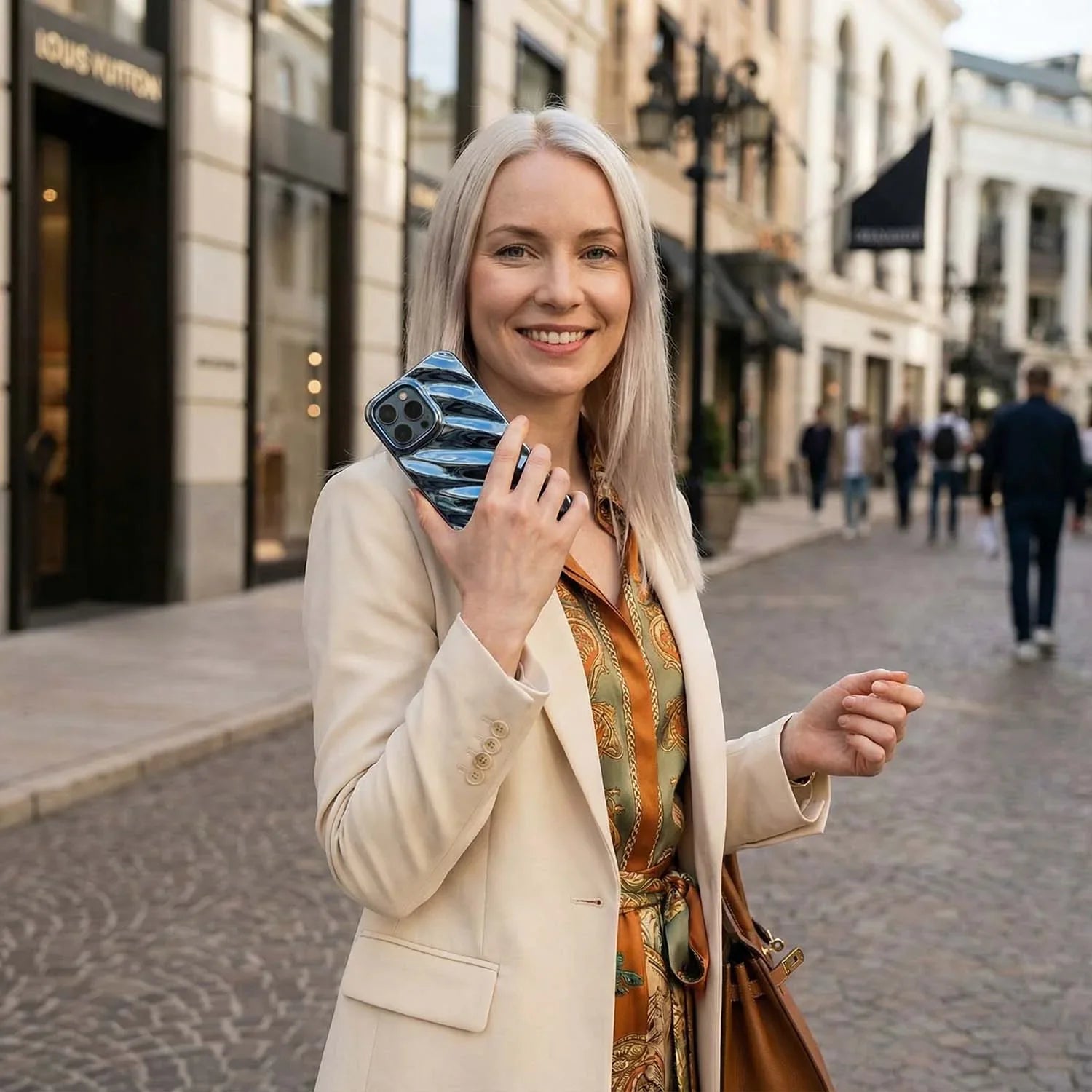 iPhone Hülle Lustra – Blau