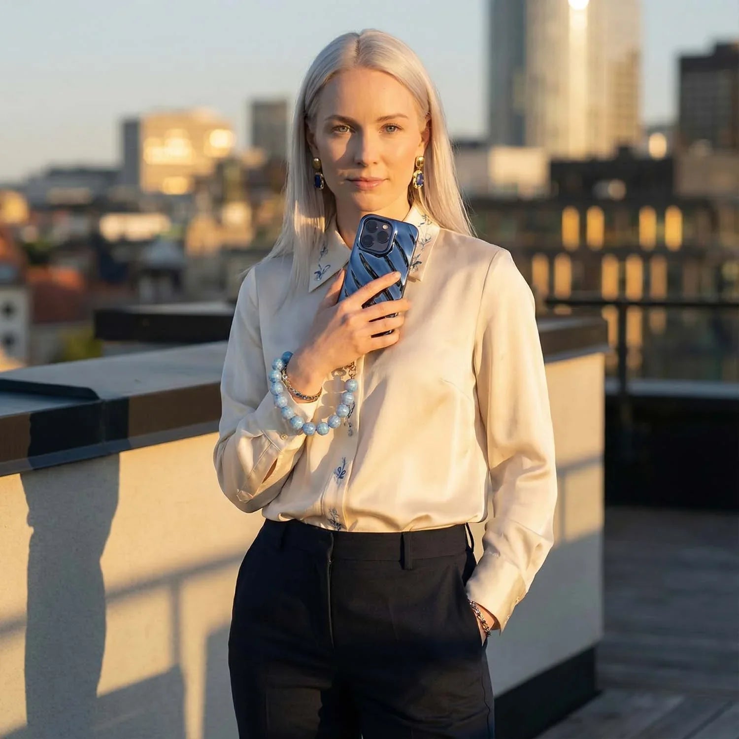 iPhone Hülle Lustra – Blau
