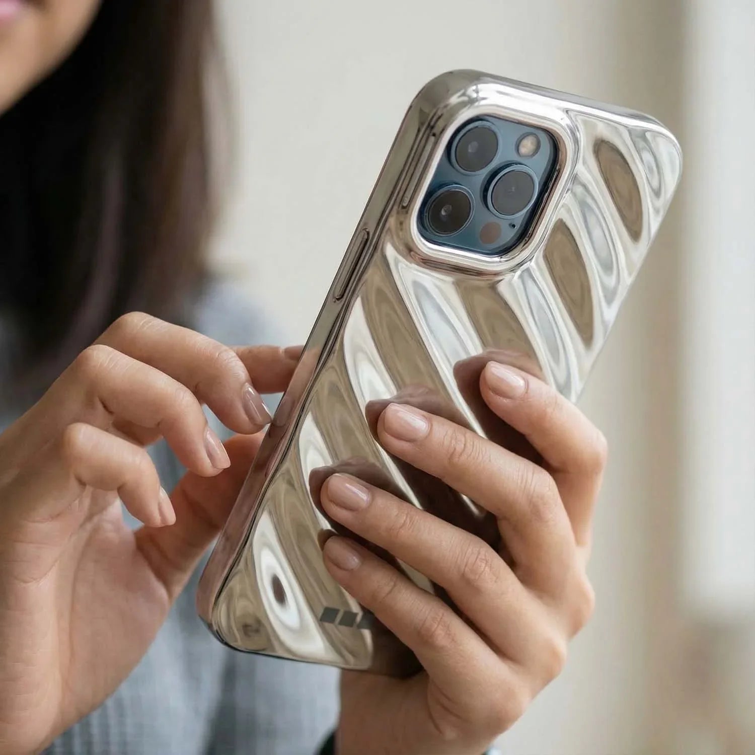 iPhone Hülle Lustra - Silber
