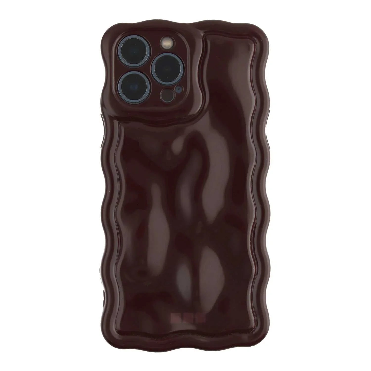 iPhone Hülle Sparkle – Bordeauxrot