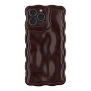 iPhone Hülle Sparkle – Bordeauxrot