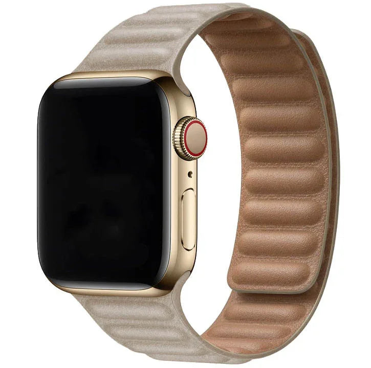 Apple Watch Armband – Leder – Solo – Khaki