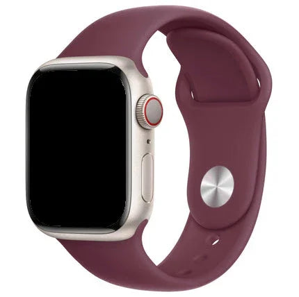 Apple Watch Armband Ovaro – Silikon – Maulbeere