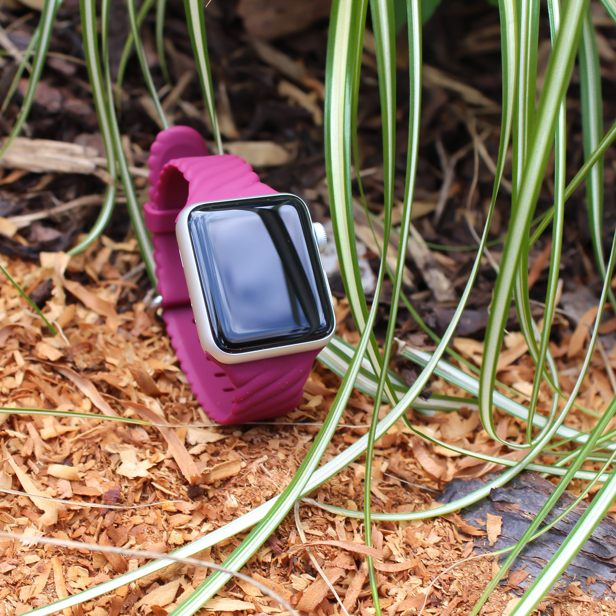 Apple Watch Strudel Sportarmband - weinrot