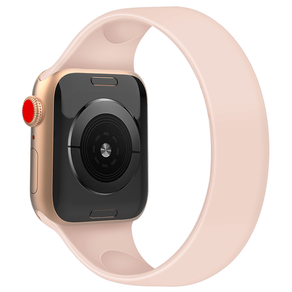 Apple Watch Solo Loop Sportarmband - Pink Sand
