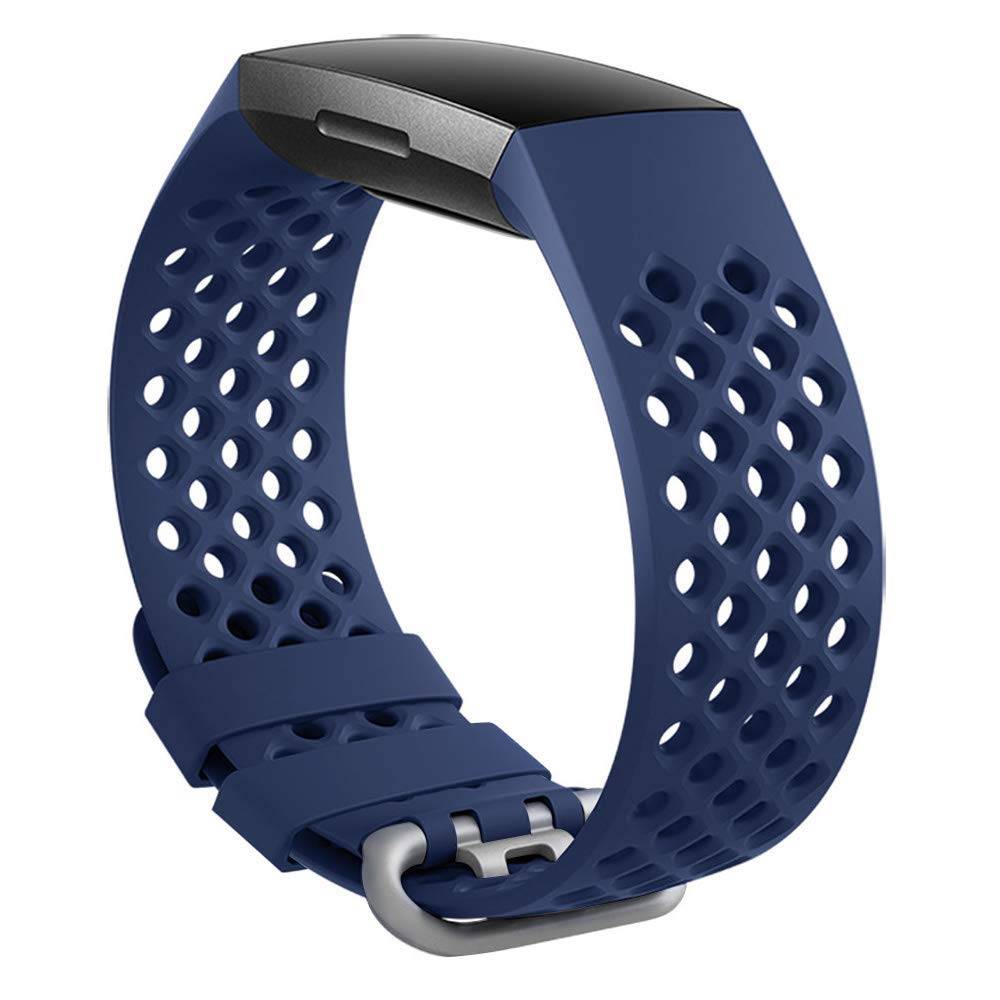 Fitbit Charge 3 & 4 Sport Point Armband - dunkelblau