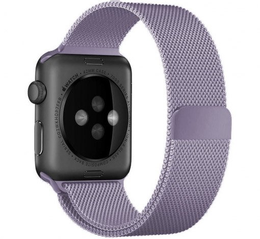 Apple Watch Milanaise Armband - lavendel