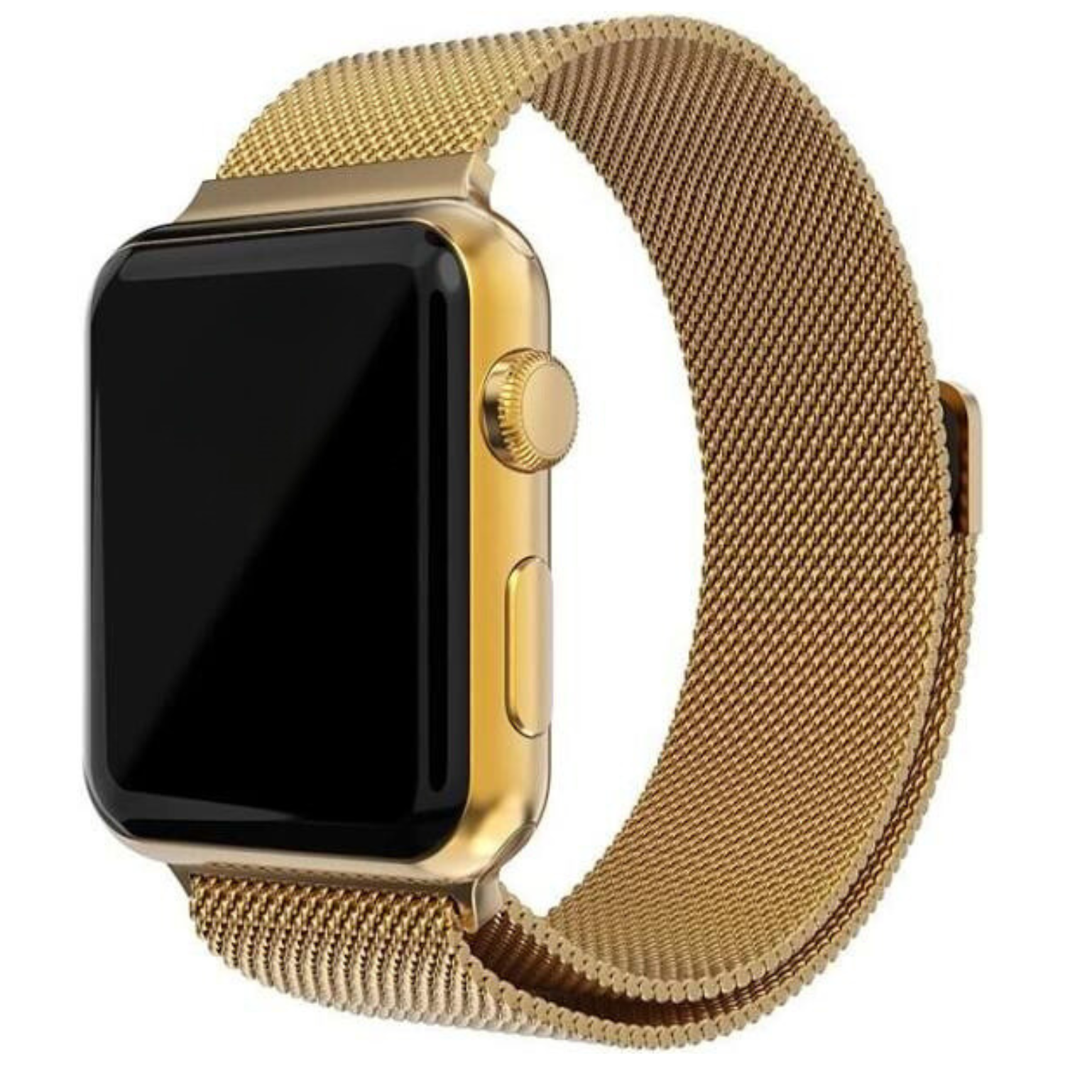 Apple Watch Milanaise Armband - Gold