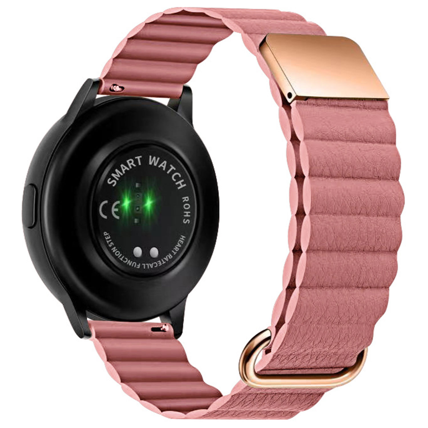 Samsung Galaxy Watch 6 Classic magnetisches Lederarmband - rosa