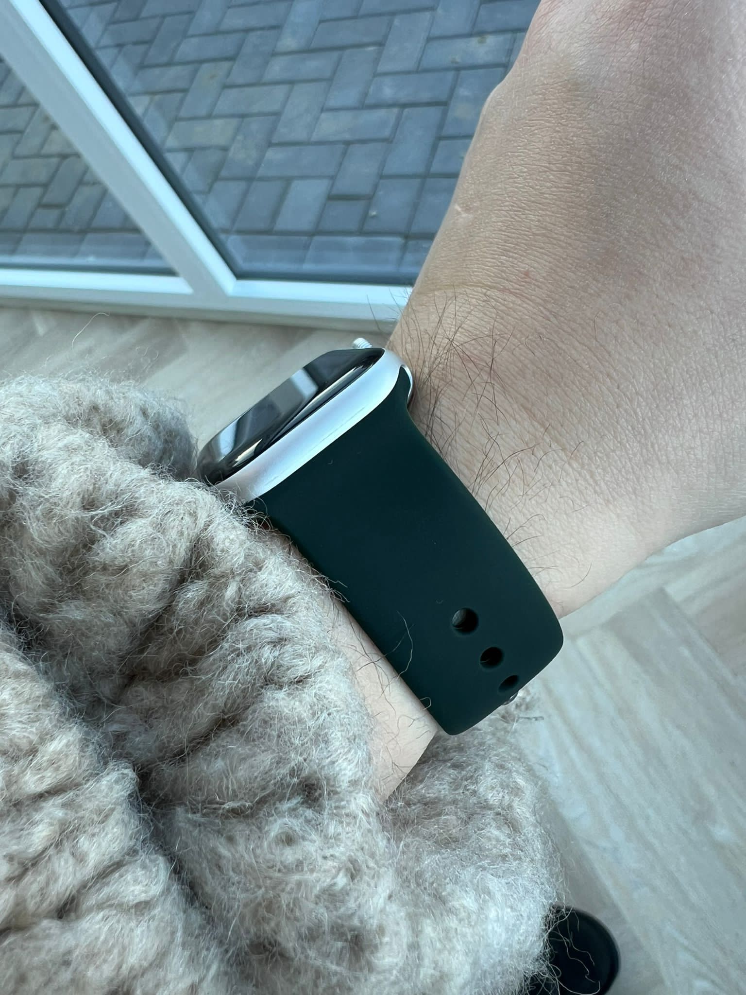 Apple Watch Sportarmband - zyperngrün