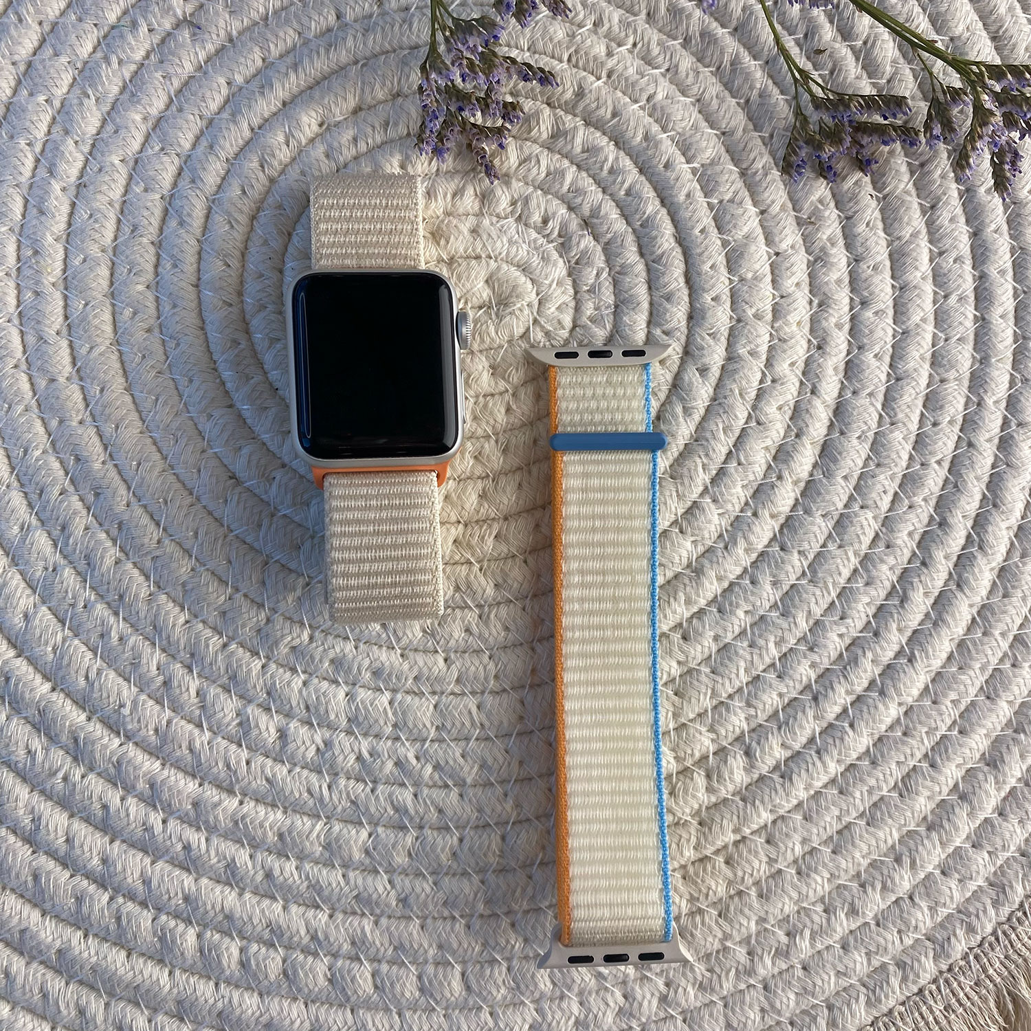 Apple Watch Nylon Trail Loop - orangebeige