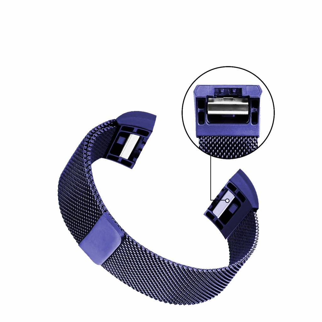 Fitbit Charge 2 Milanaise Armband - blau