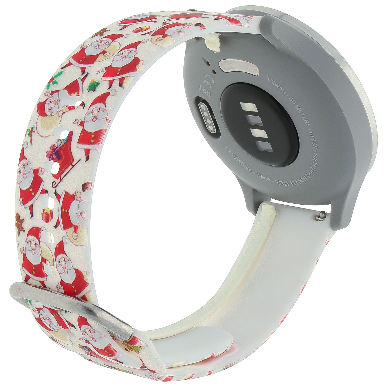Huawei Watch druck Sportarmband - Weihnachtsmann rot