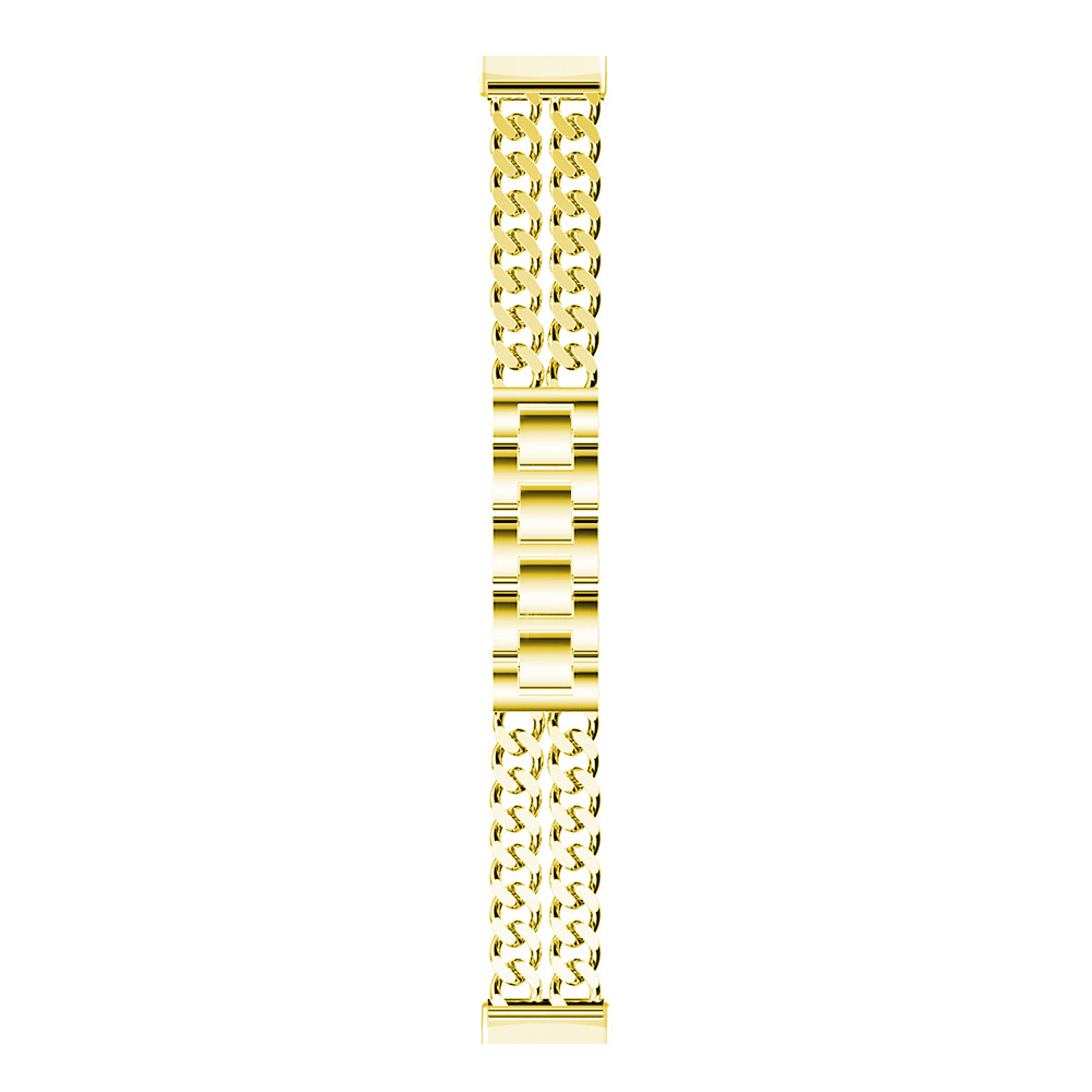Fitbit Versa 3 / Sense stahl cowboy Gliederarmband - gold