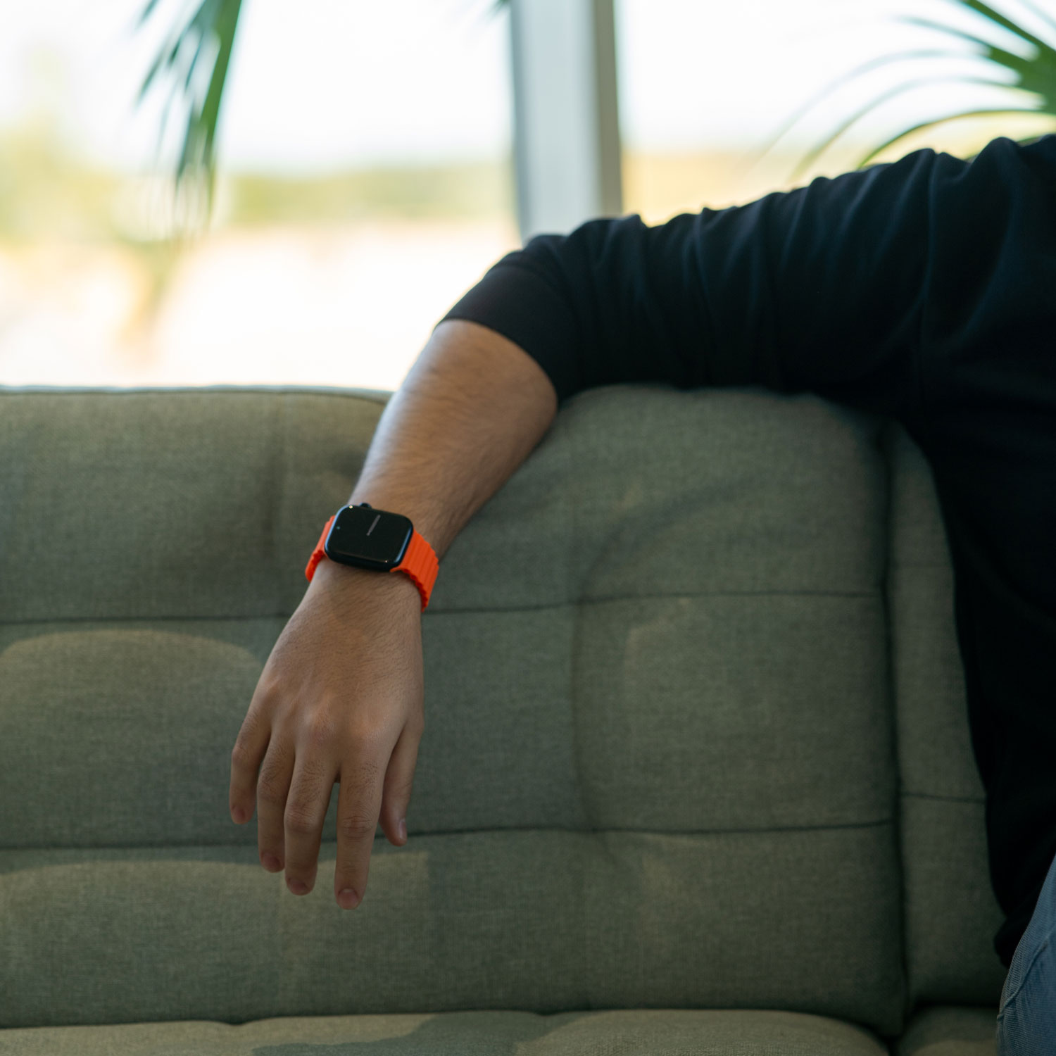 Apple Watch Ocean Sportarmband - orange