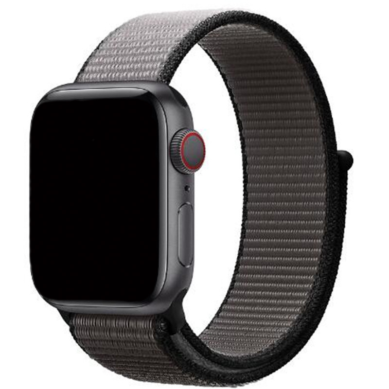 Apple Watch Nylon Sport Loop - Anker grau