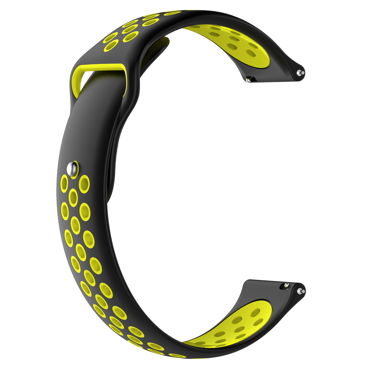 Huawei Watch GT Doppel Sportarmband - schwarz gelb