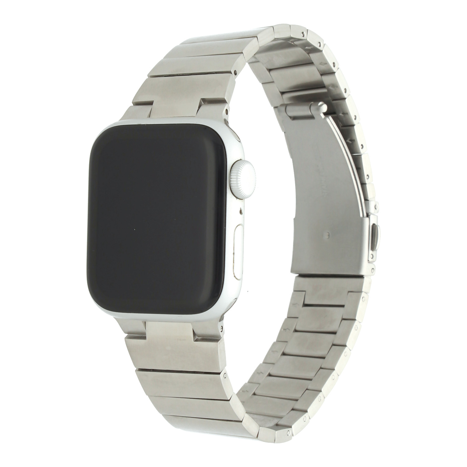 Apple Watch Stahlgliederarmband - silber