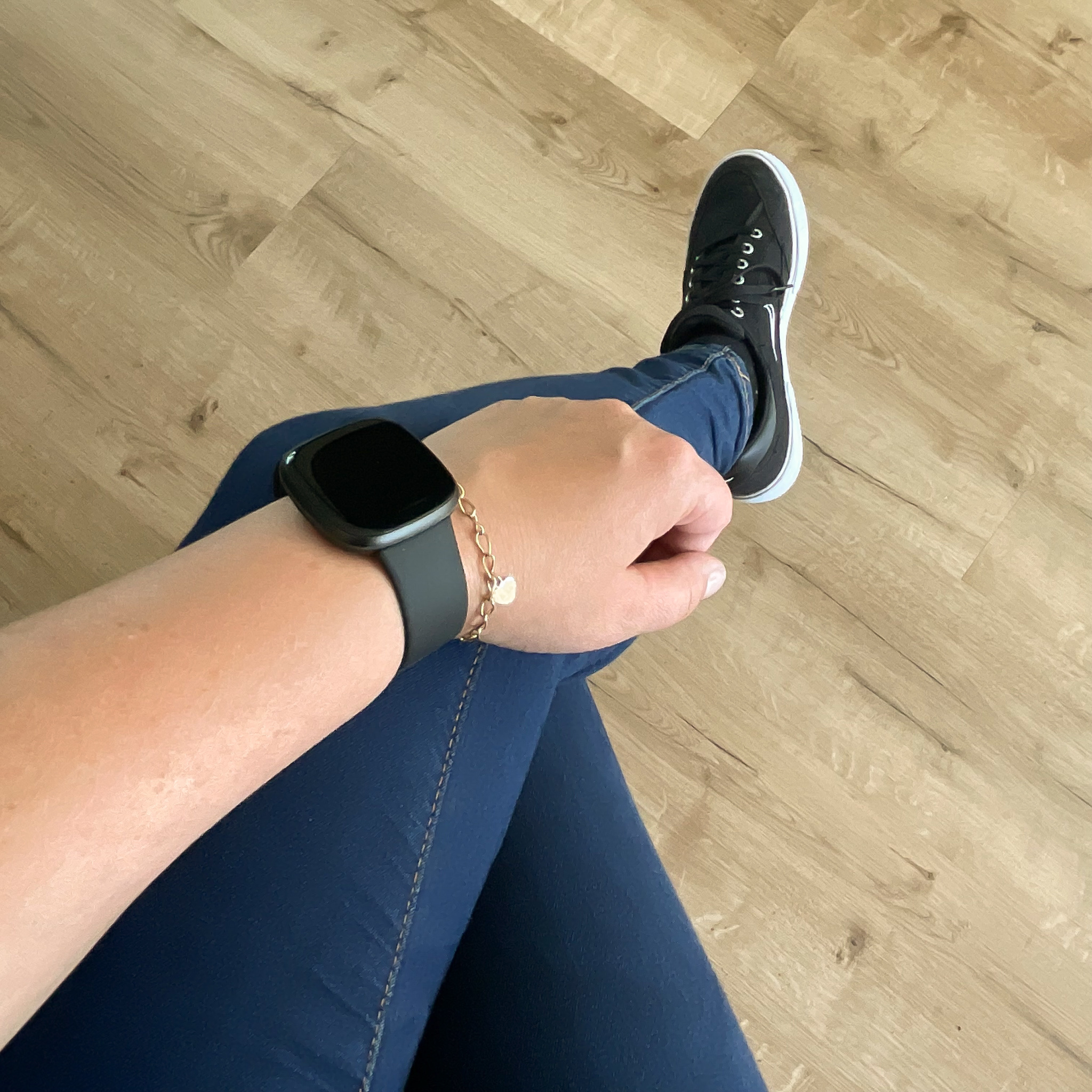 Fitbit Versa 3 / Sense Sportarmband - schwarz