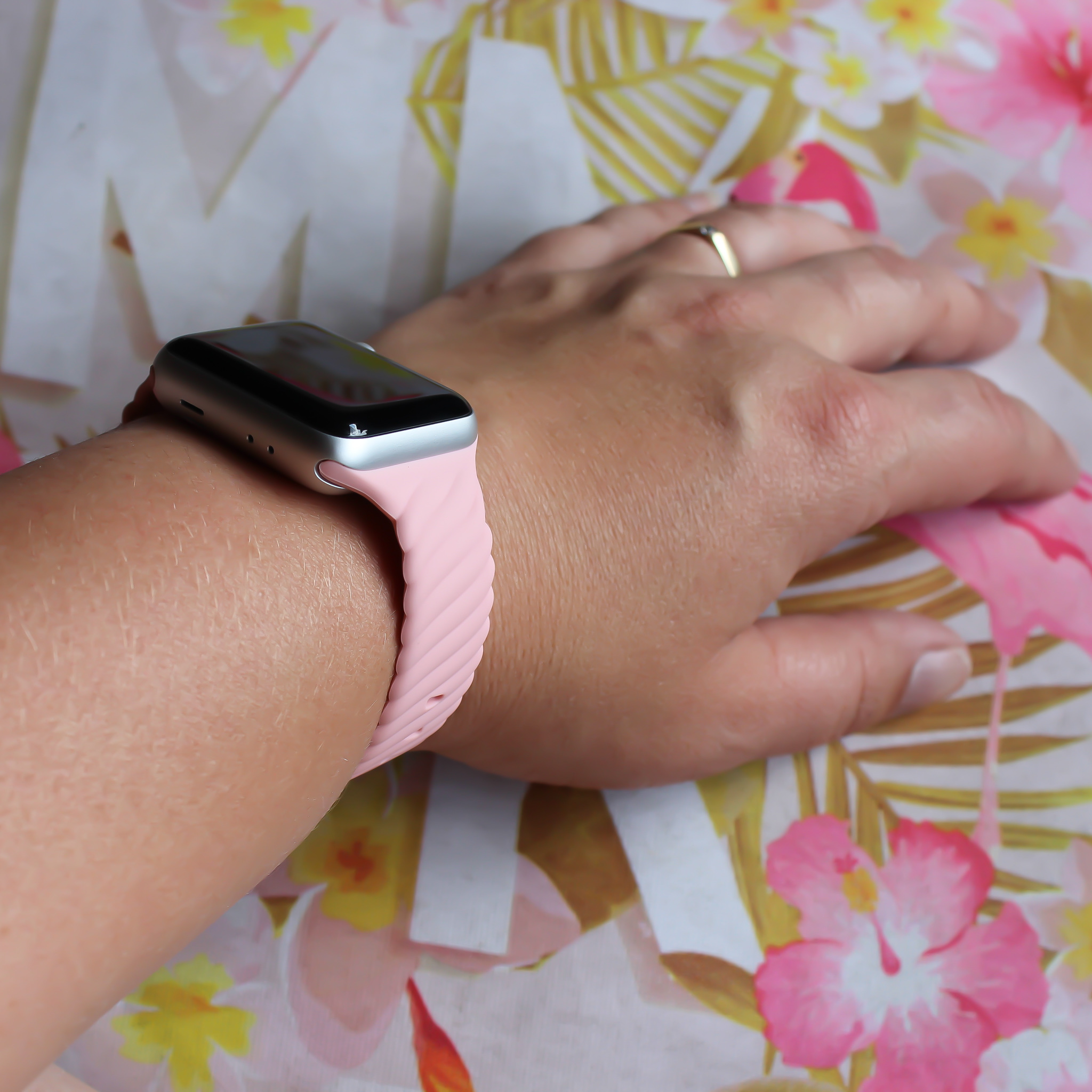 Apple Watch Strudel Sportarmband - rosa