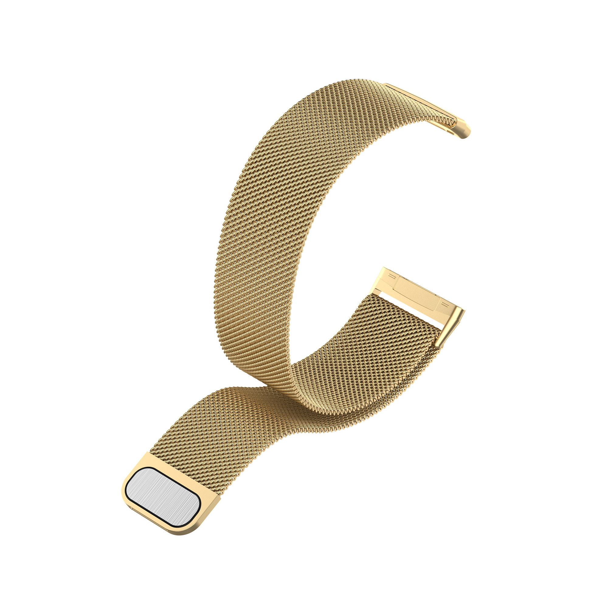 Fitbit Versa 3 / Sense Milanaise Armband - gold