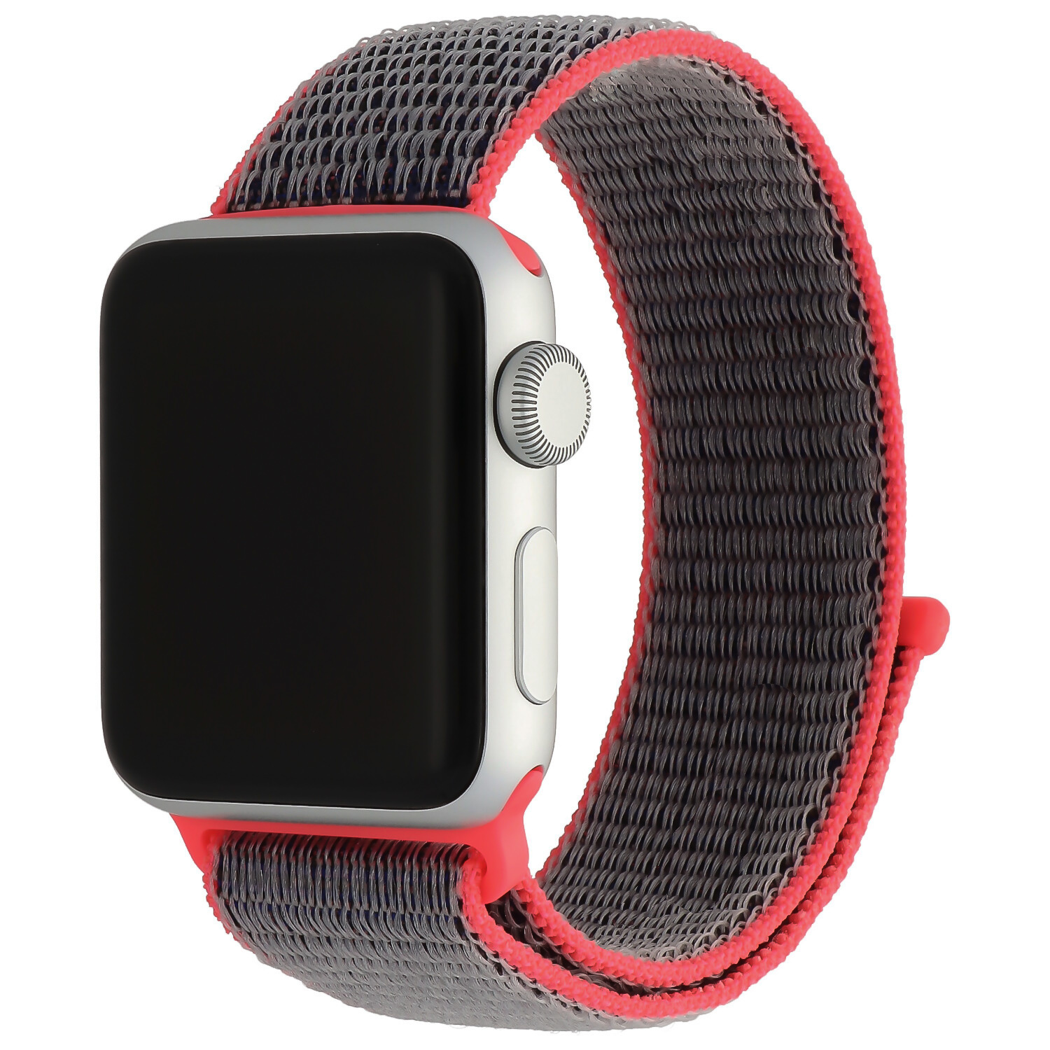 Apple Watch Nylon Sport Loop - electric pink
