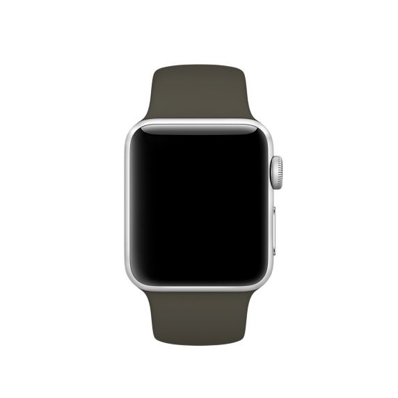 Apple Watch Sportarmband - dunkel oliv