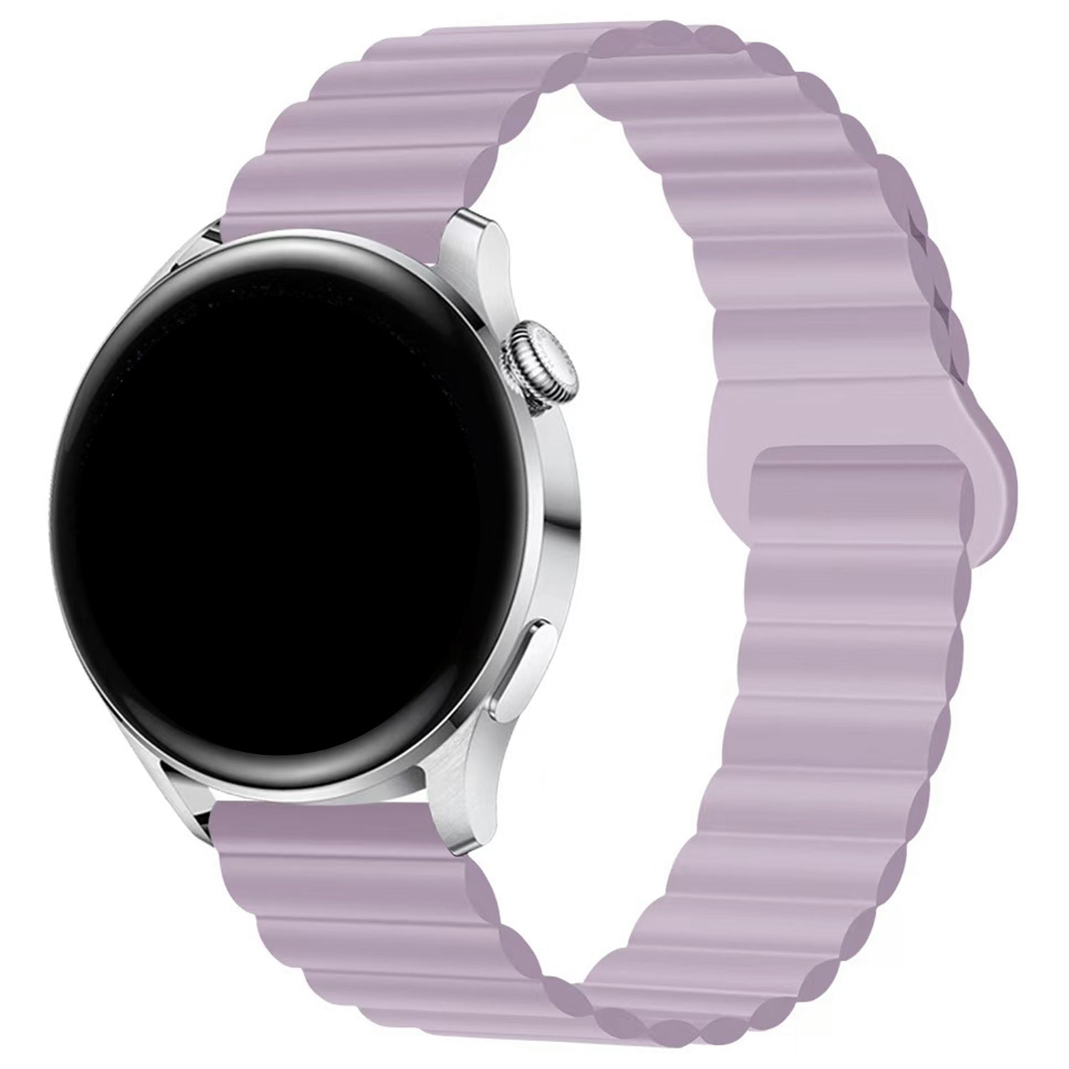 Samsung Galaxy Watch 6 Classic magnetisches Silikonband - lila