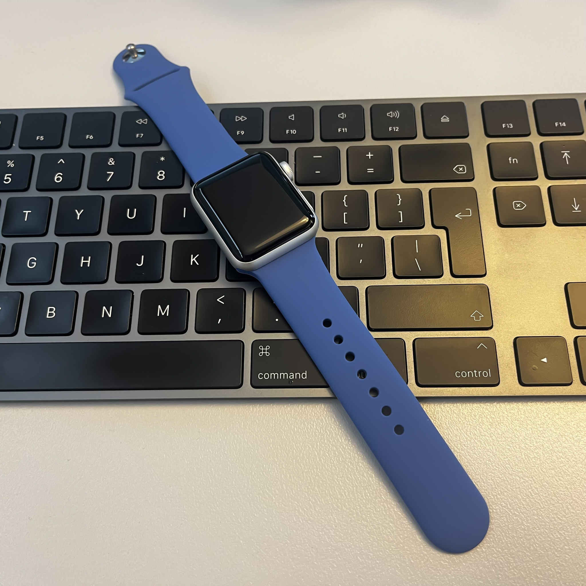 Apple Watch Sportarmband - Tomales blau