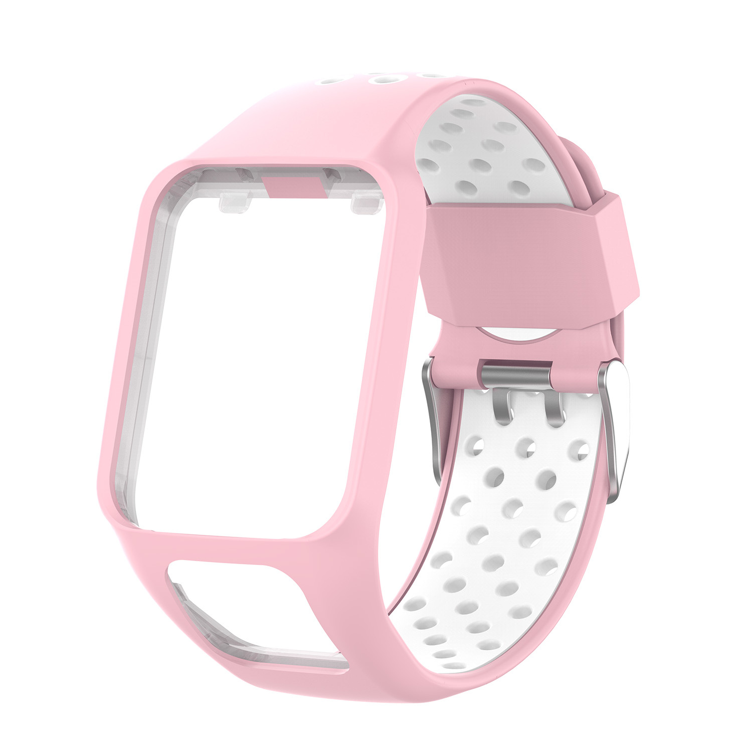 TomTom Runner / Spark / Adventure Doppel Sportarmband - rosa weiß