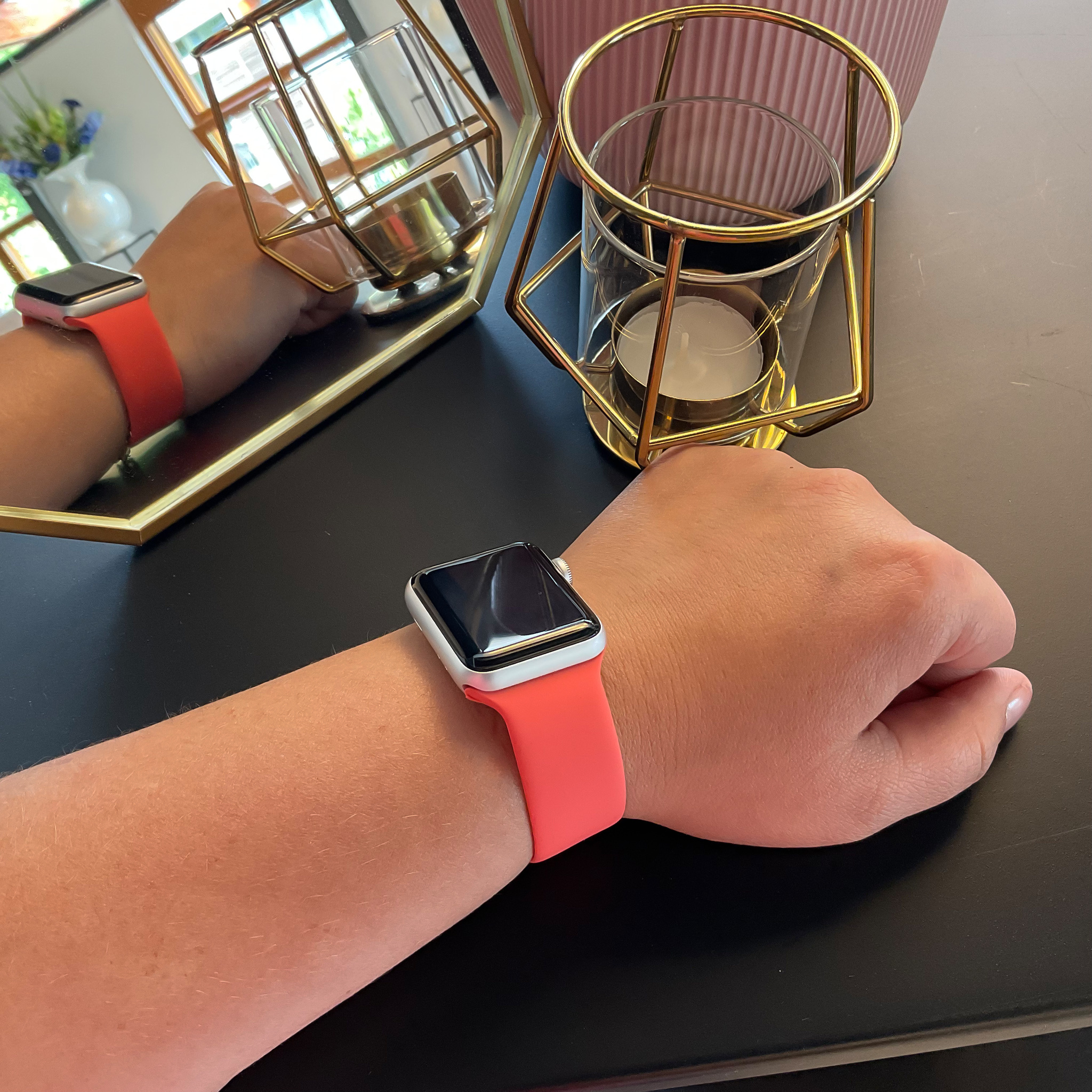 Apple Watch Solo Loop Sportarmband - orange