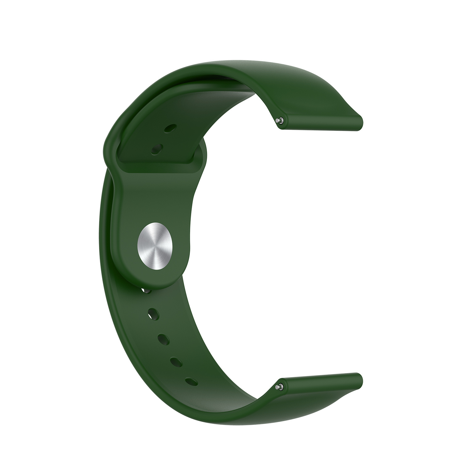 Samsung Galaxy Watch Silikon-Sportarmband - Armee grün