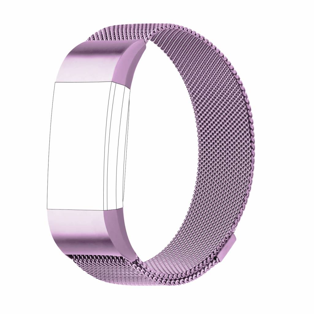 Fitbit Charge 2 Milanaise Armband - lavendel