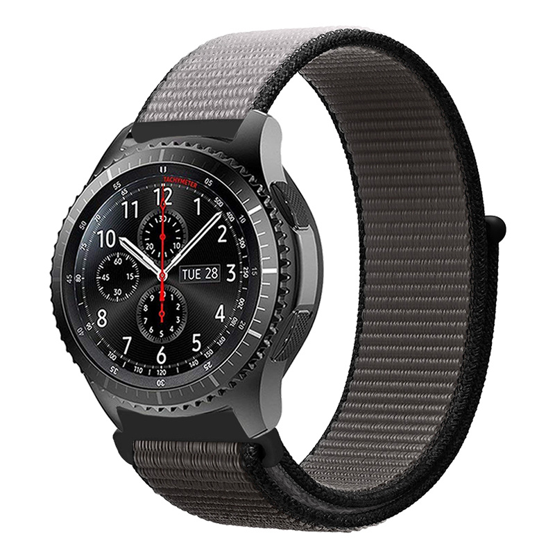 Samsung Galaxy Watch Nylon Armband - Ankergrau