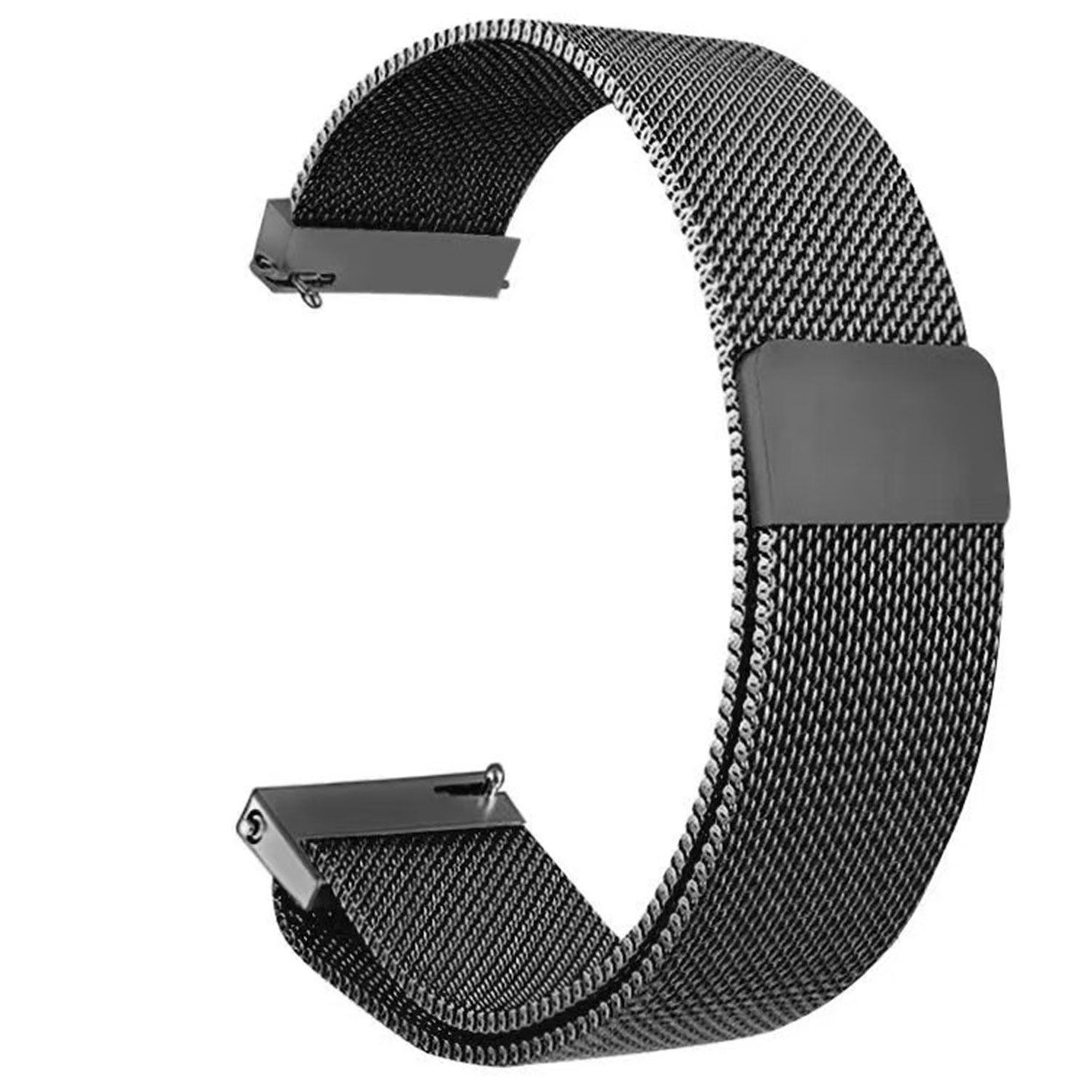 Samsung Galaxy Watch Ultra Milanaise Armband - Steinschwarz