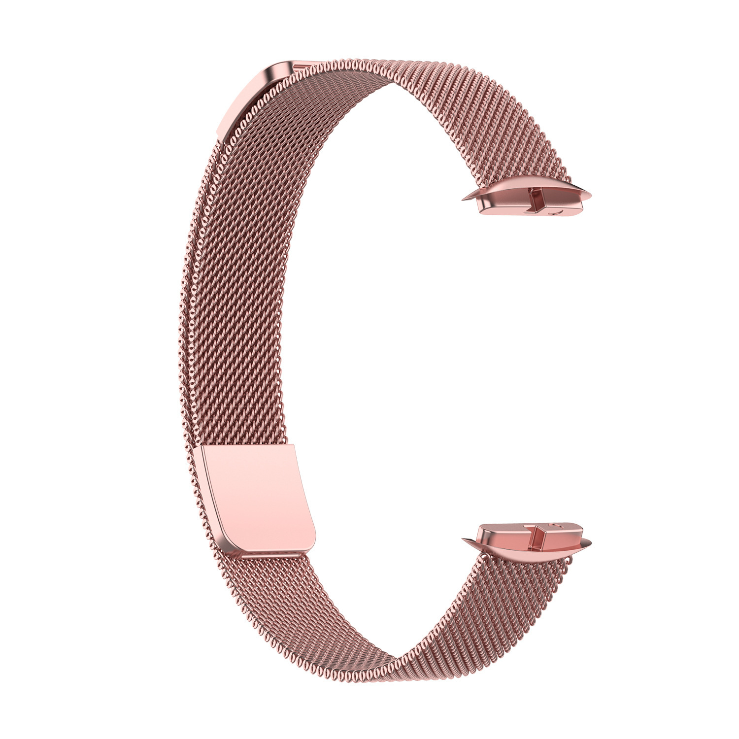 Fitbit Luxe Milanaise Armband - rosa