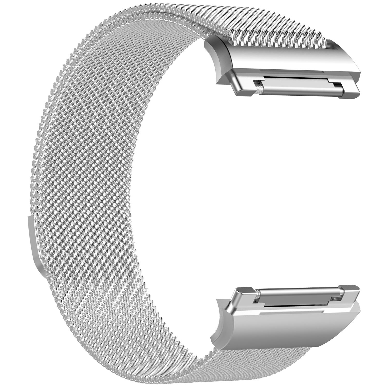 Fitbit Ionic Milanaise Armband - silber