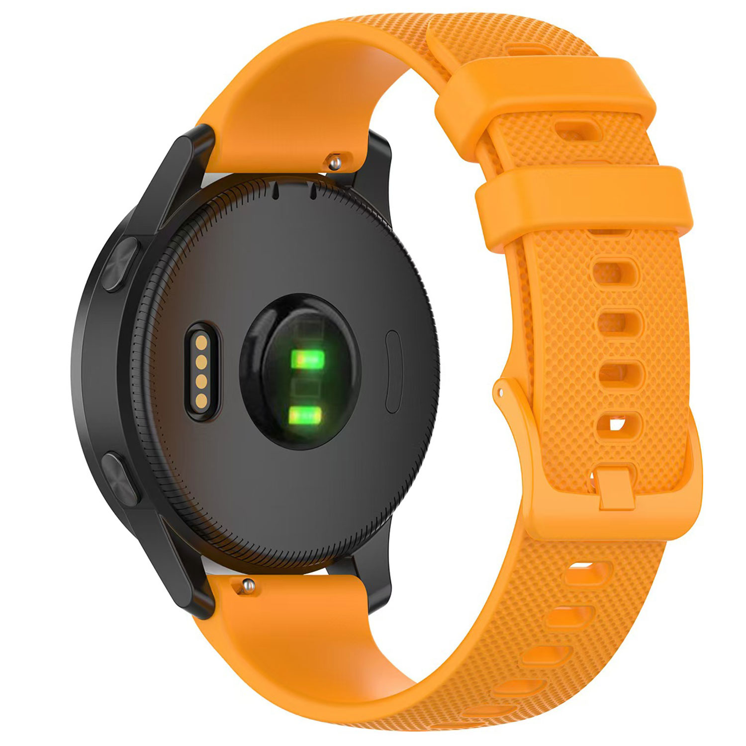 Samsung Galaxy Watch 4 Classic Silikon Armband mit Schnalle - Orange