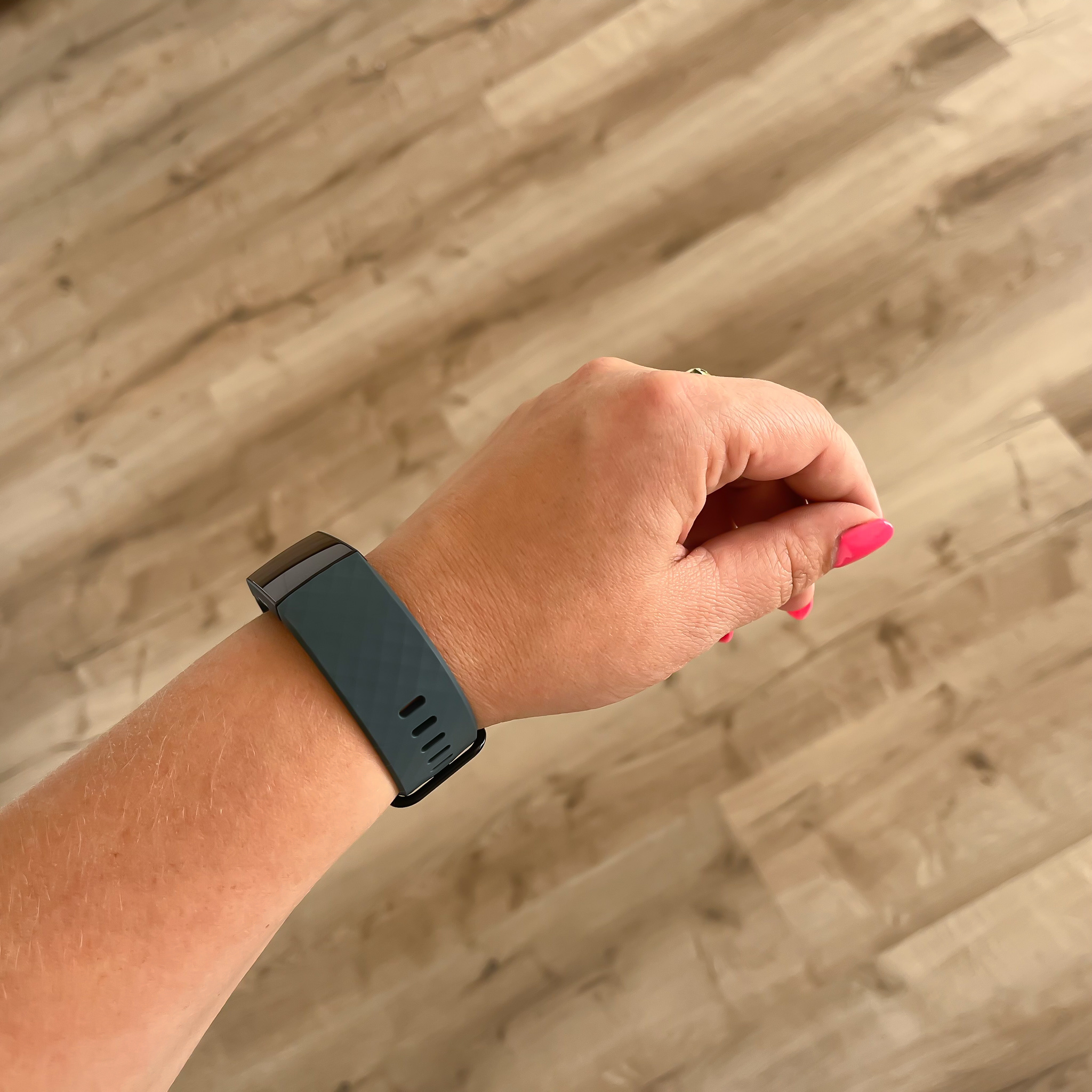 Fitbit Charge 3 & 4 Sport Waffelband - Schiefer
