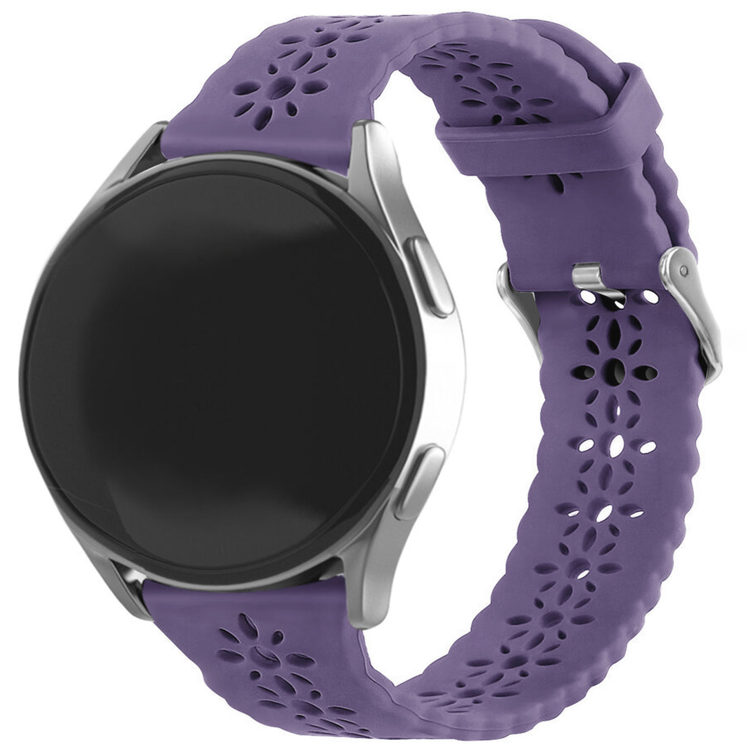 Samsung Galaxy Watch 5 Pro helles Silikonband - lila