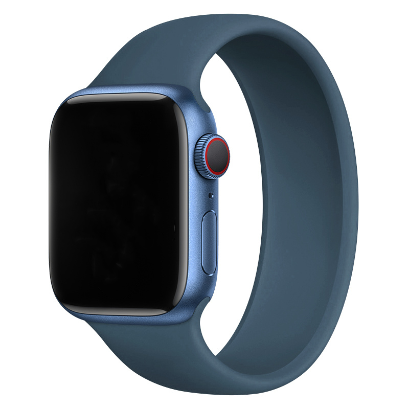 Apple Watch Solo Loop Sportarmband - abyss blue