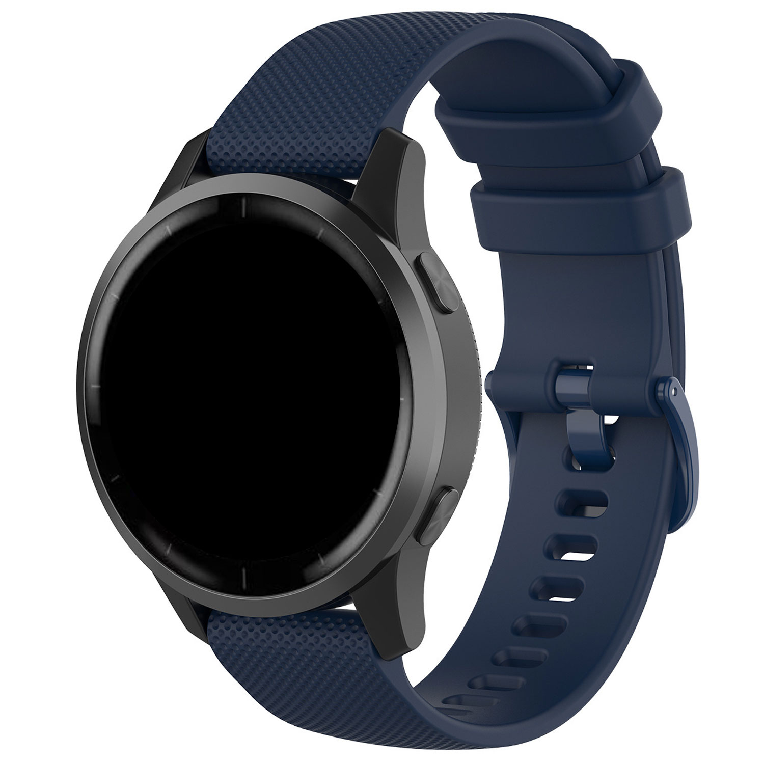 Samsung Galaxy Watch 5 Pro Silikon Armband mit Schnalle - blau