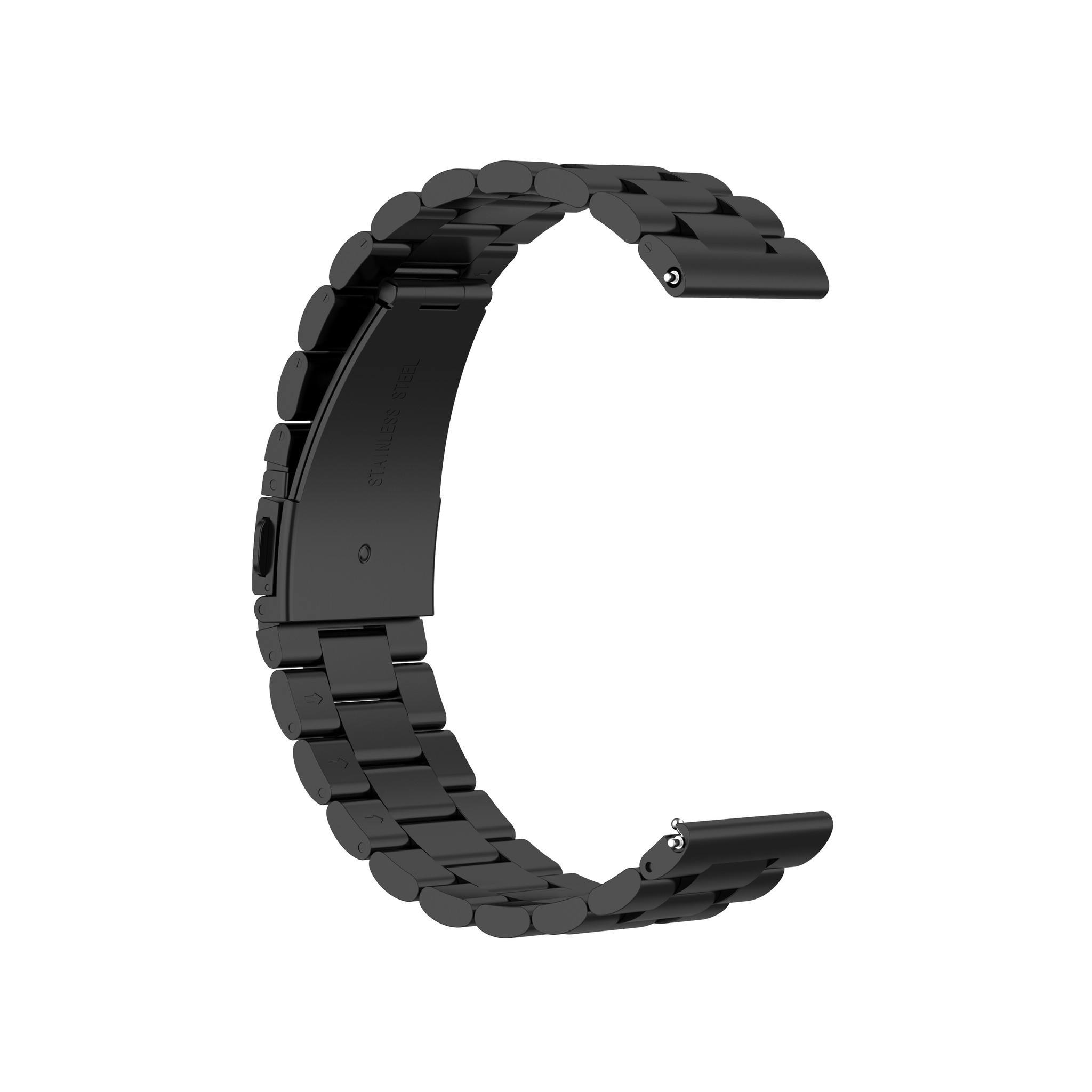 Samsung Galaxy Watch Perlen stahl Gliederarmband - schwarz
